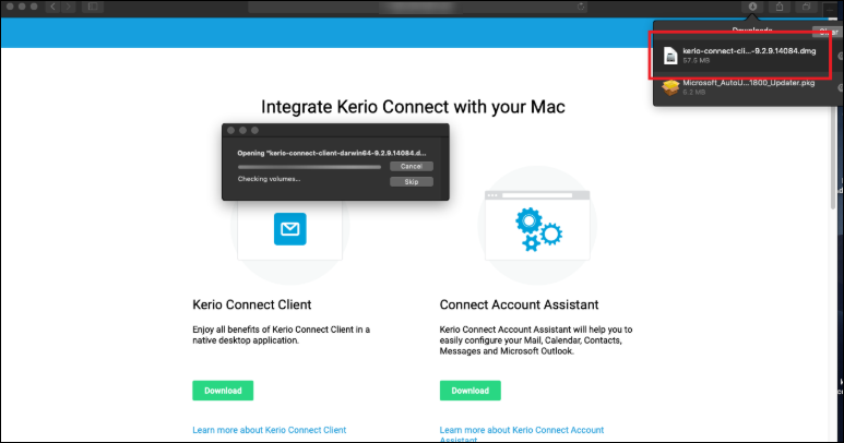 kerio connect client download