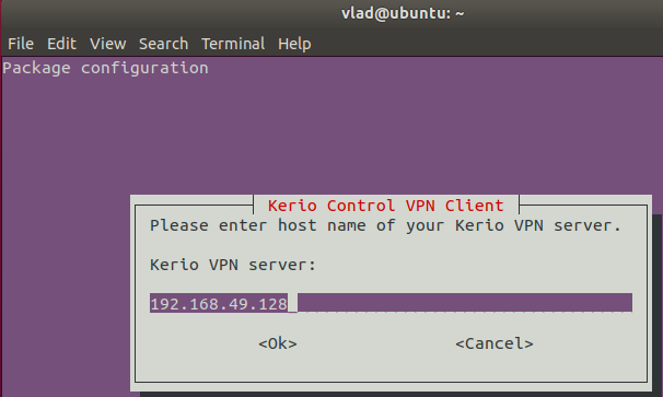 ubuntu kerio vpn client